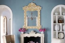 fuchsia color touches