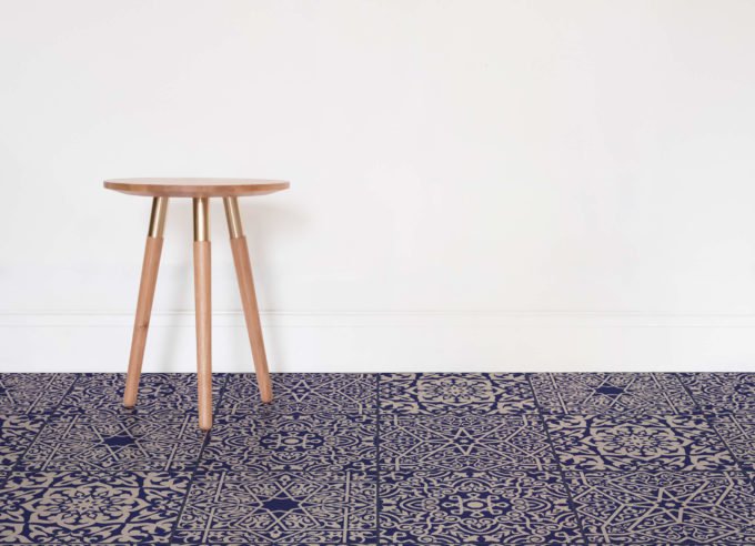 Arabesque is part of the vinyl floor collection inspired by the Islamic architecture motifs