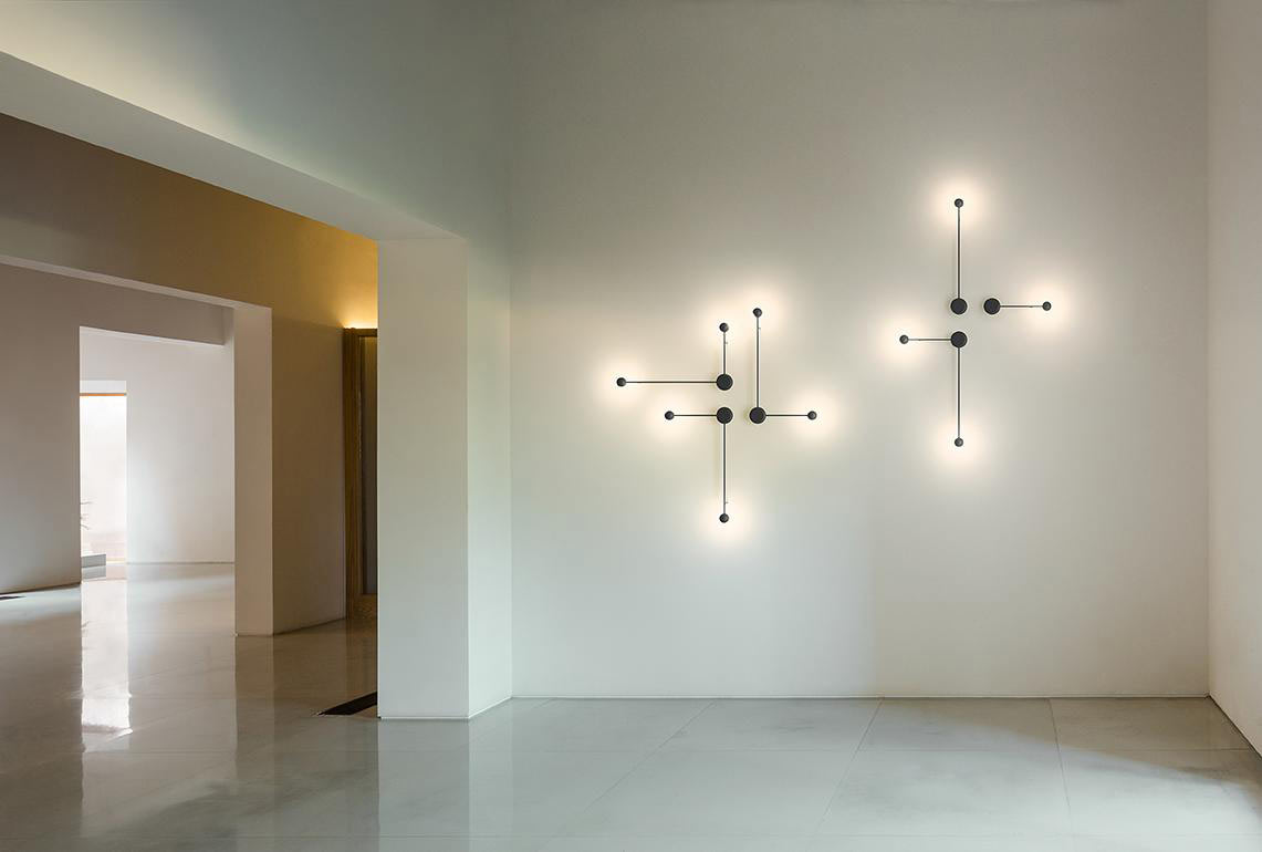 Pin lights are a modern collection of lamps that show off clean lines and geometric forms for modern and minimalist spaces