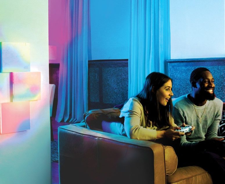 There's a smartphone app that allows changing shades and colors so you can play with these tiles as you like