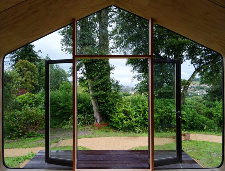 The structure is composed of individual segments fitted together on site