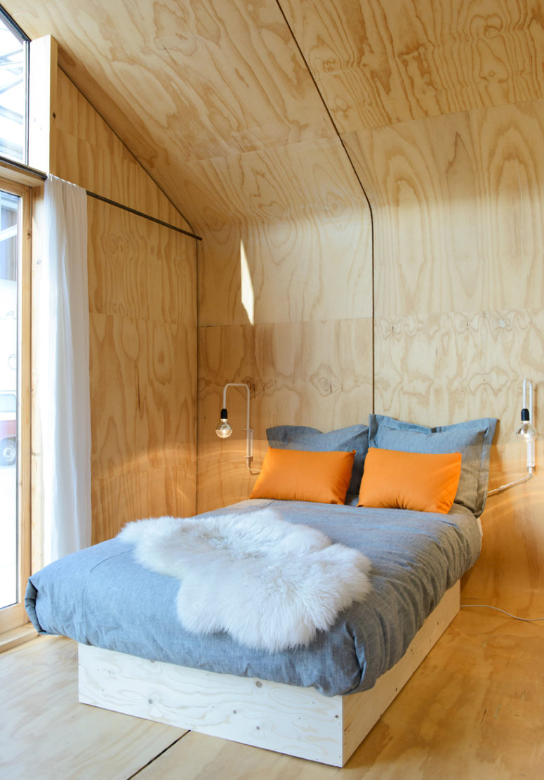 You can also get a bed and add some curtains for privacy, though the inner elements can be changed and customized according to your needs