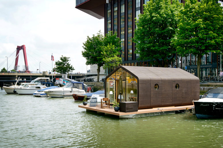 You can even order a floating Wikkelhouse if you want