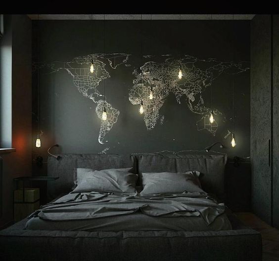 27 Stylish Bedrooms With Black Walls DigsDigs 27 Stylish Bedrooms With Black Walls DigsDigs