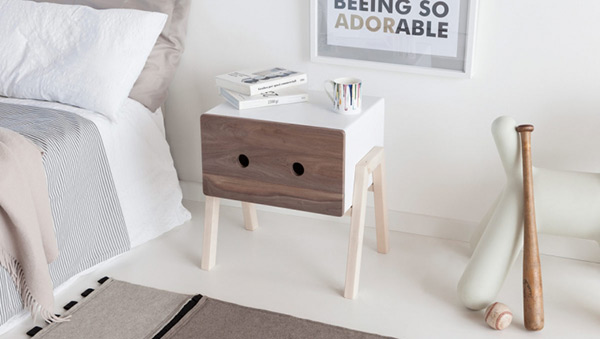 Ottone bedside table by Formabilio (via www.yankodesign.com)