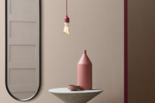 02 Such a simple pendant lamp will fit many spaces, from minimalist to glam ones