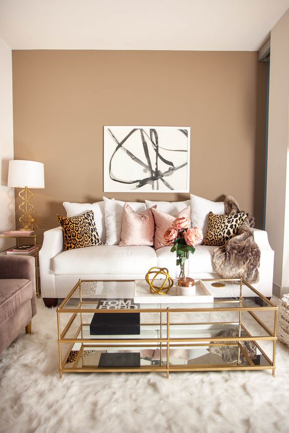 25 swoon-worthy glam living room decor ideas - digsdigs