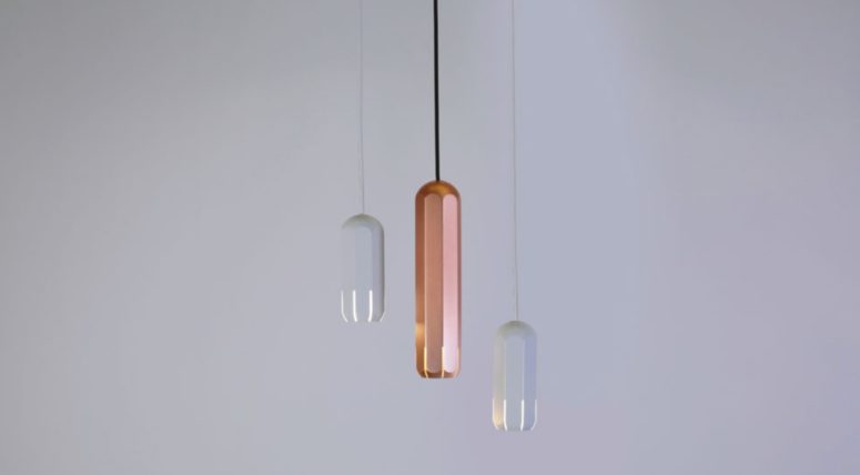The lights are available in white, copper, graphite and you can rock them separately, in clusters and there are even chandelier versions