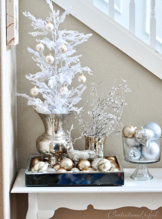 Gold Deer Christmas Decorations 2021