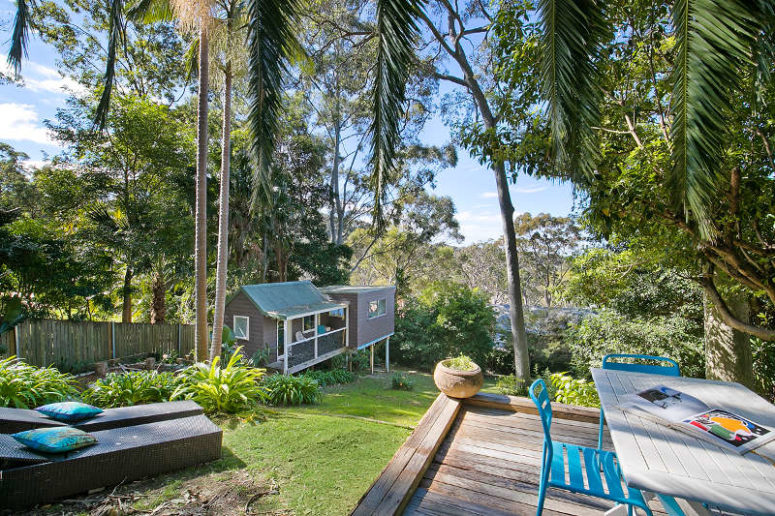 There is much open space around, the terrace features a dining space and some loungers to have a rest