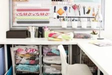 corner sewing space
