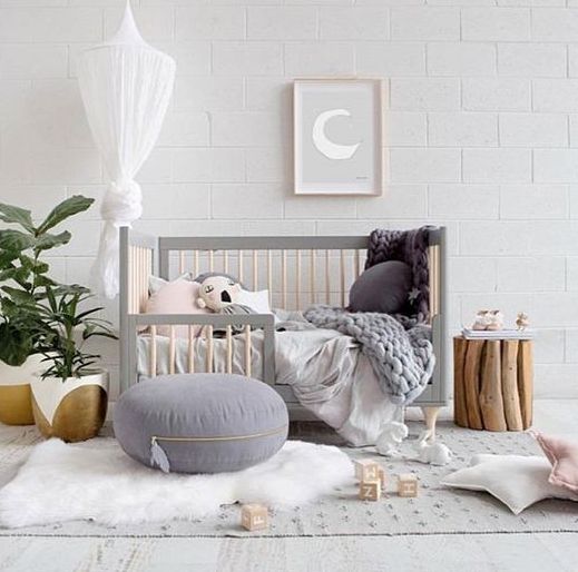 a functional crib that can be changed when your child grows up