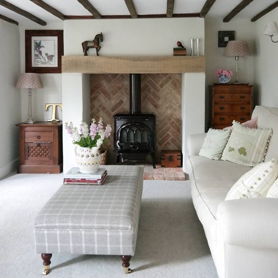 a chic hearth can be even non-workign but it will add coziness to the space