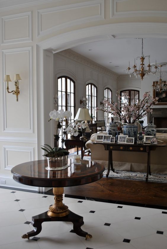 a refined table will make your interior more adorable and display things at their best