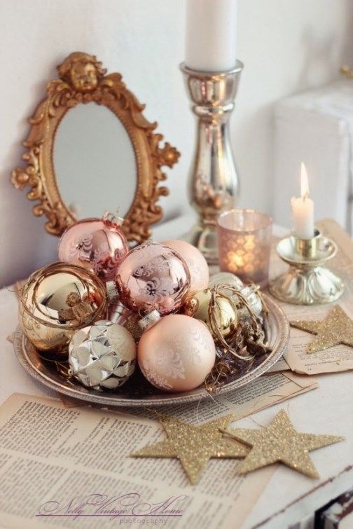 25 Mixed Metals Christmas  Decor  Ideas DigsDigs