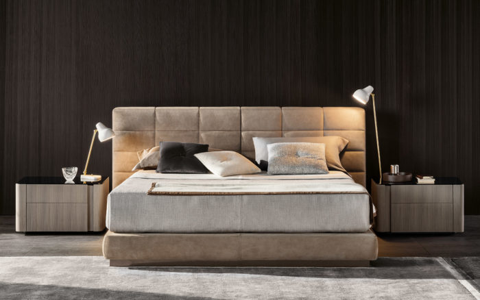 Lawrence Bed by Minotti (via www.furniturefashion.com)