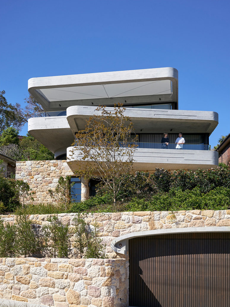 Books House With A Sandstone Rock On The Site