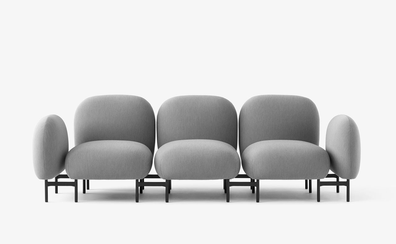 Isole is a modular seating system that was inspired by Japanese poetry and called in Italian
