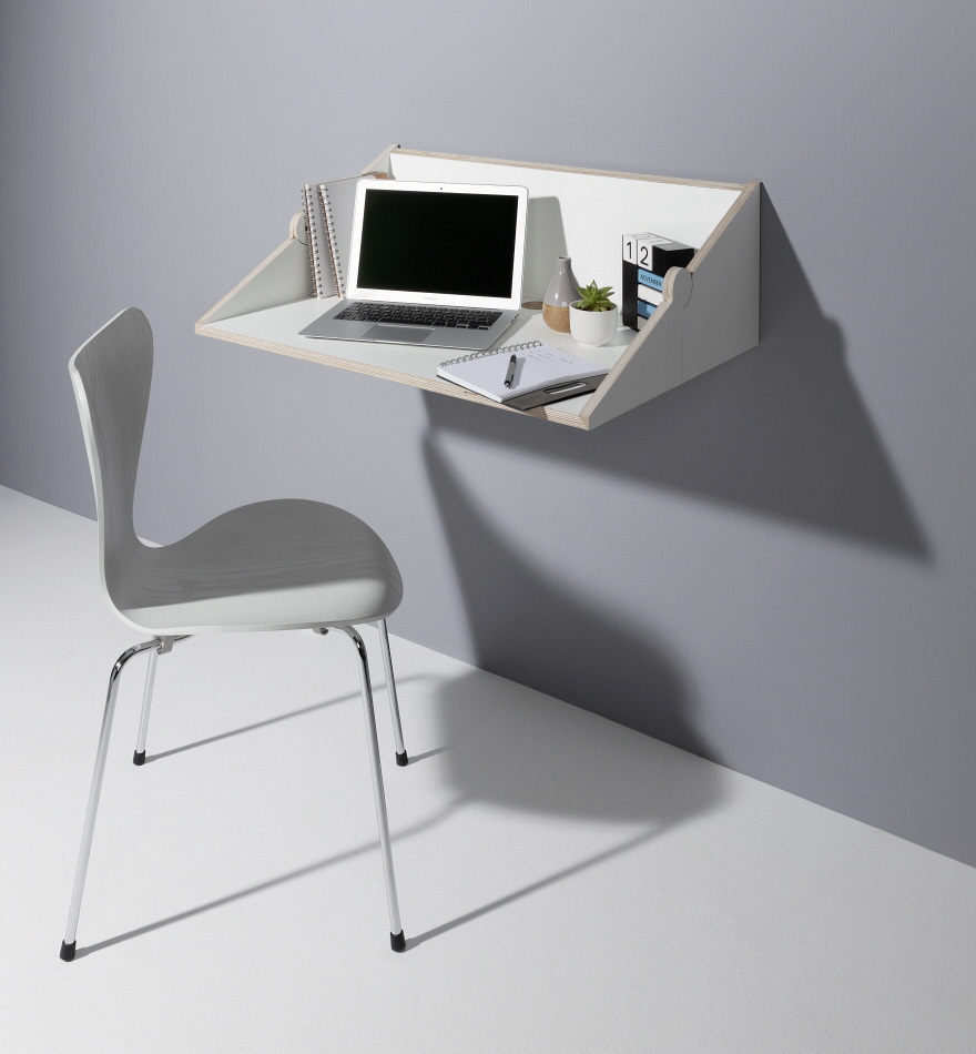 Twofold Shelf And Wall Mount Desk In One