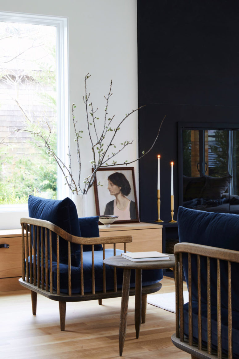 There's much natural wood in decor and furnishings, and comfy upholstery to make the decor welcoming