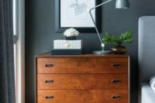 02 a mid-century moden dresser to use as a nightstand and match the interior
