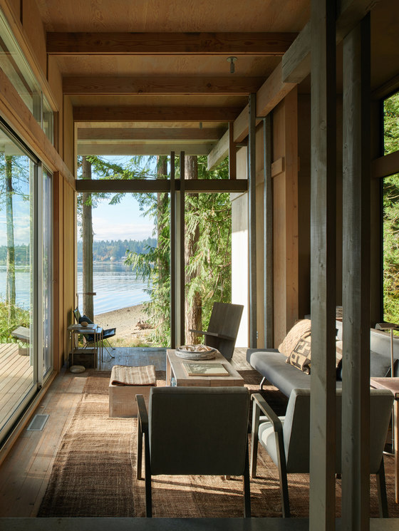 There's extensive glazing to allow everyone enjoy the views as much as possible