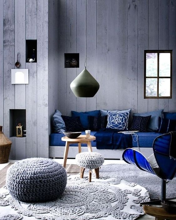 just one lamp for such a space isn't enough, and the room looks smaller