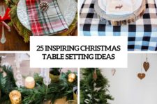 25 inspiring christmas table setting ideas cover