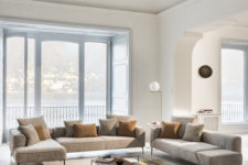 01 The Longueville Landscape sofa is a modern modular piece with a chic casual design and several parts to use