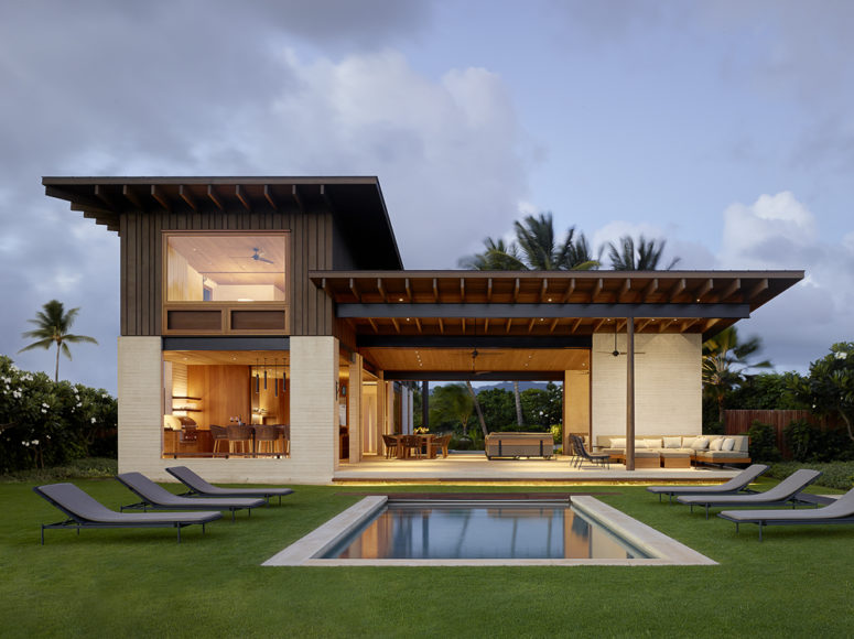 Relaxing Indoor Outdoor Hawaii Residence DigsDigs relaxing-indoor-outdoor-hawaii-residence-digsdigs