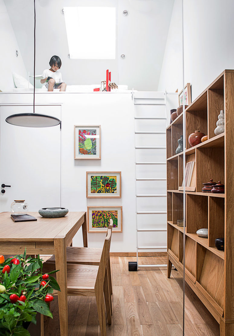 This small modern home in Beijing is a gorgeous example of the 'house in house' concept