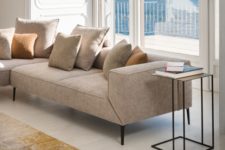 feminine looking sofa for a living room
