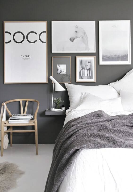 25 Stylish Bedroom Wall Decor Ideas - DigsDigs