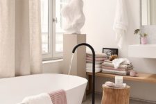 bathroom design in neutral colors