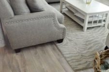 05 laminate exists in planks and tiles and there are lots of shades and looks, so you can easily find a fit