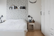 06 The bedroom has some shabby chic touches and more furniture too