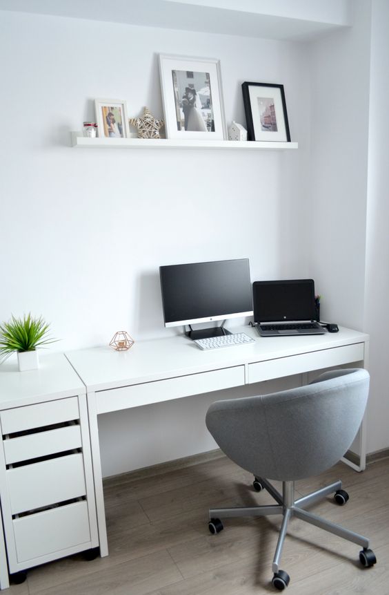 35 Ways To Use IKEA Micke Desk In Your Home - DigsDigs