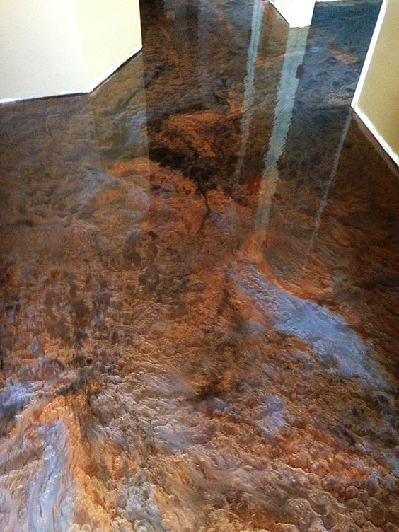 such gorgeous epoxy flooring is super durable and can be beaten only by concrete floors