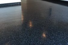 10 epoxy floors are crack resistant, so if you have kids and pets, this is a good idea