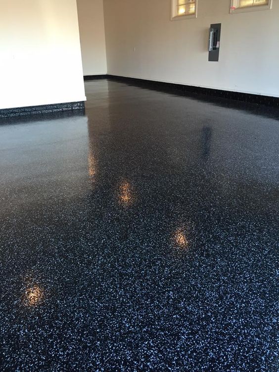 epoxy floors are crack resistant, so if you have kids and pets, this is a good idea