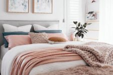 11 refreshing watercolor artworks for the bedroom decor adds a spring feel