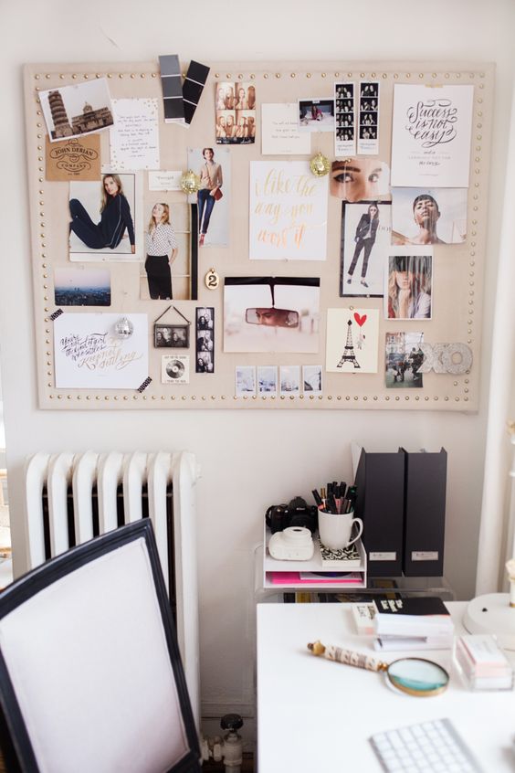 sensitivity fuzzy Steward 26 Creative Pinboards For Your Working Space - DigsDigs