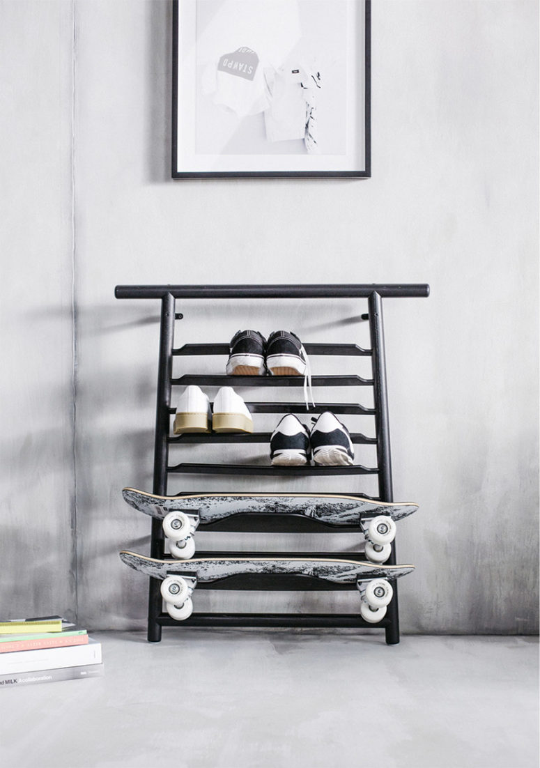 The SPANST collection by IKEA includes furniture for young active people and some sport related designs
