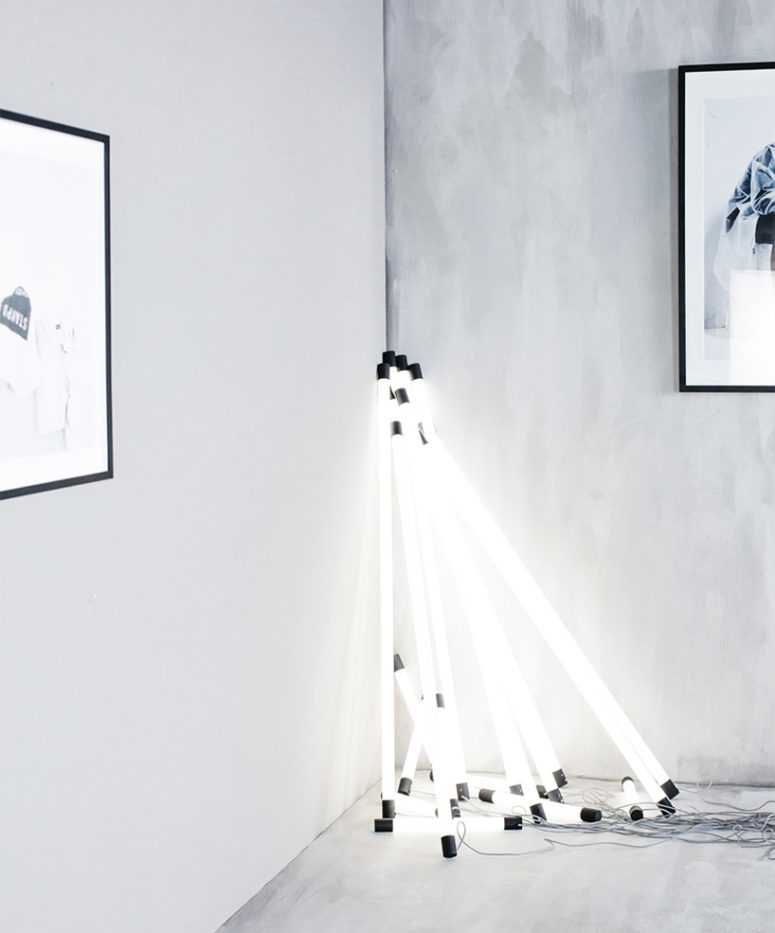 Neone lamps are classics included into the collection