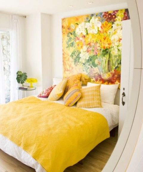 24+ Mind Blowing Yellow Aesthetic Room Ideas