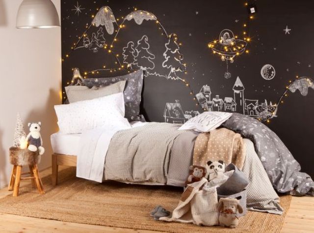 safe fairy lights for children's bedroom