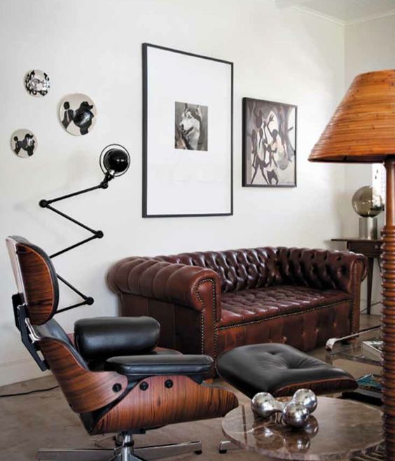 lood bon Profeet 25 Ways To Integrate A Chesterfield Sofa Into Your Interior - DigsDigs