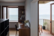 small balcony with sea views