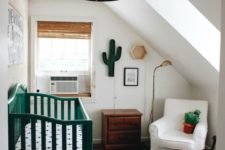 13 this boho cactus nursery is 100% gender neutral and looks very stylish despite of its small size