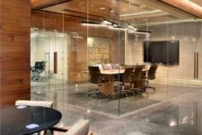 15 if your home is combined with an office, you can make a glass walled office to highlight it